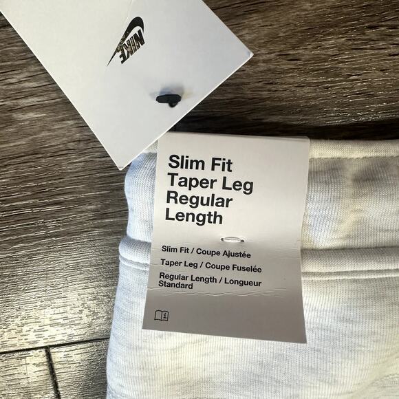 Nike Sportswear Tech Fleece Joggers Birch Heather NWT Men’s Size XXL FB8002-051 - Picture 3 of 6